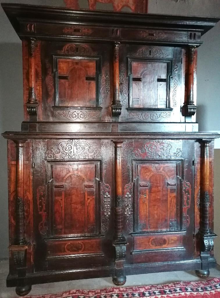 Renaissance 'Fassadenschrank' kabinet, Antiek en Kunst, Ophalen