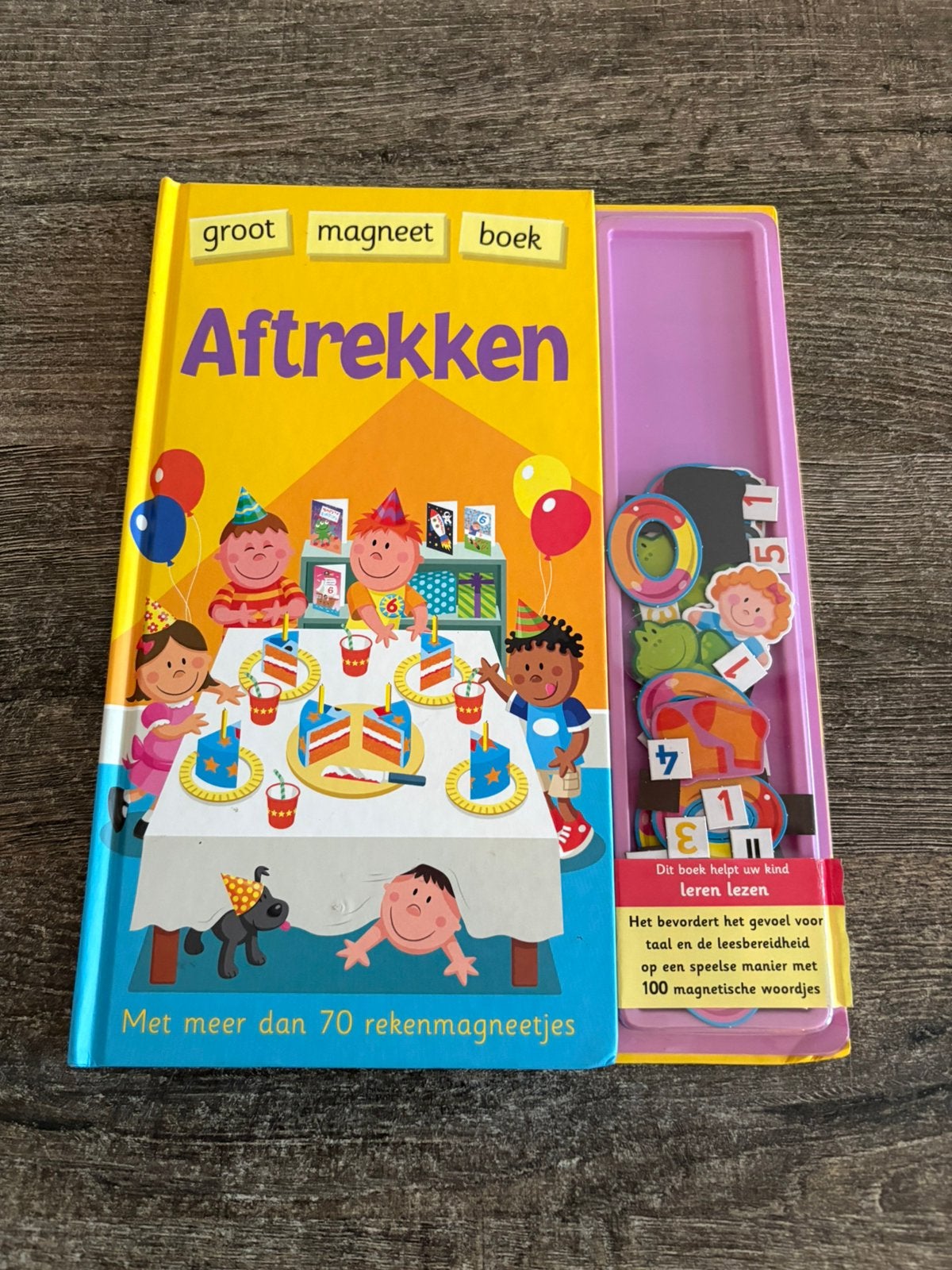 Groot mangeetboek aftrekken, Ophalen of Verzenden, Zo goed als nieuw