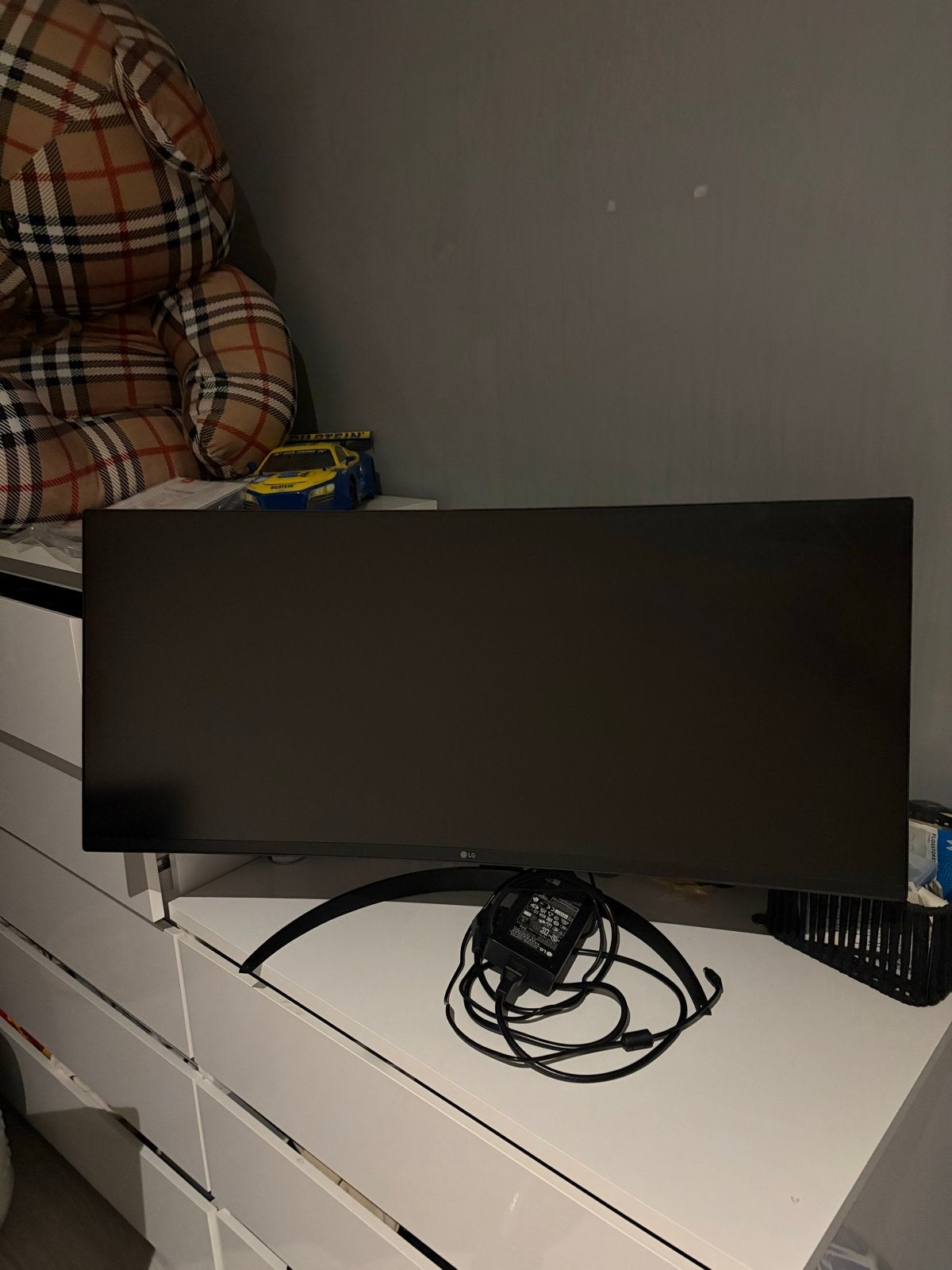 LG Ultrawide Curved Monitor - Zo goed als nieuw, Computers en Software, IPS, Curved, Full HD, Zo goed als nieuw
