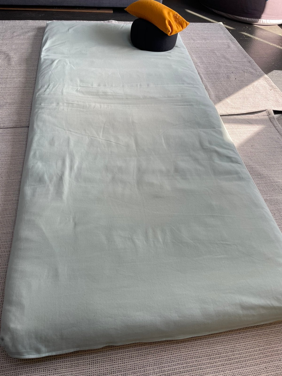 Futon 90 x 200 cm – organic cotton, Ophalen, Zo goed als nieuw, Overige typen