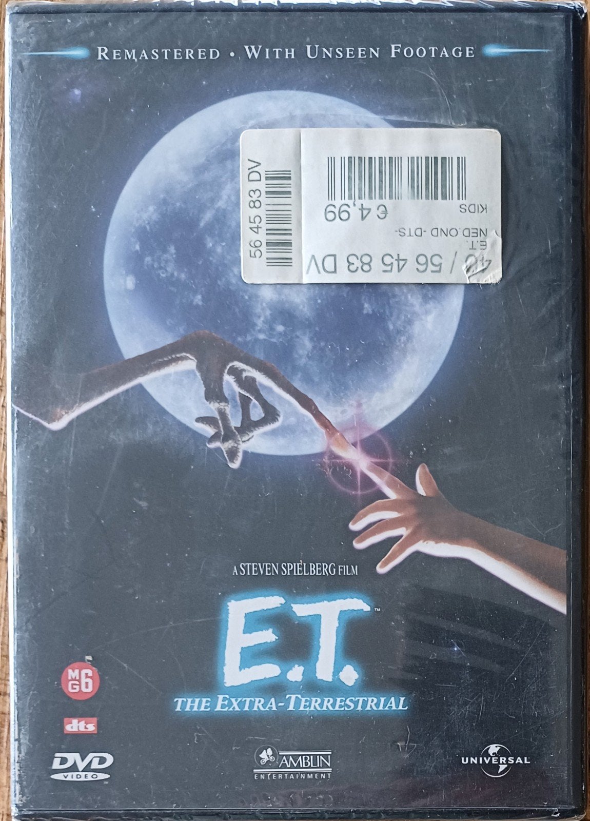 E.T - the extra-terrestrial - nieuw, Ophalen of Verzenden, Vanaf 6 jaar, 1980 tot 2000, Nieuw in verpakking