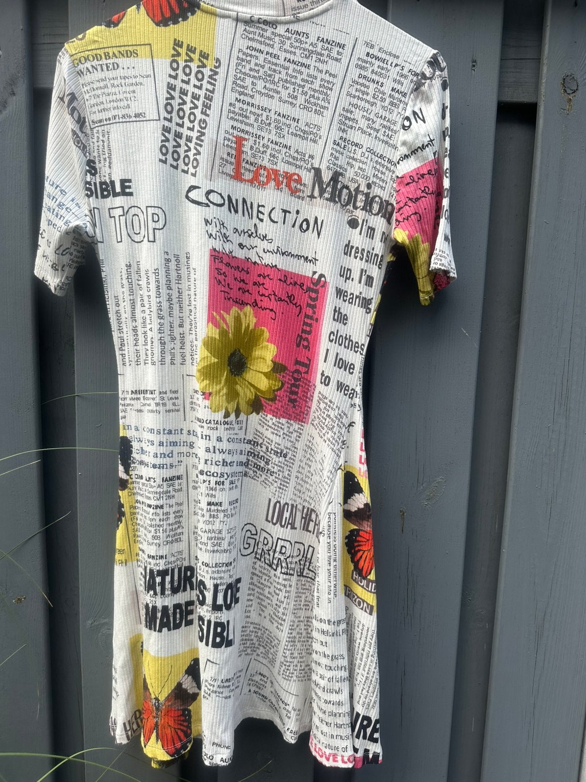 Letterjurkje desiqual XXL, Kleding | Dames, Ophalen of Verzenden, Zo goed als nieuw, Maat 46/48 (XL) of groter, Onder de knie