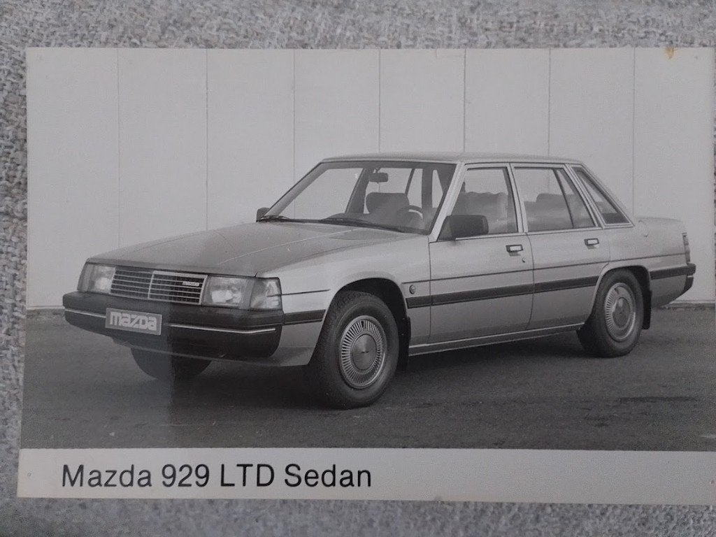 Mazda 929 LTD Persfoto, Ophalen of Verzenden, Nieuw, Mazda