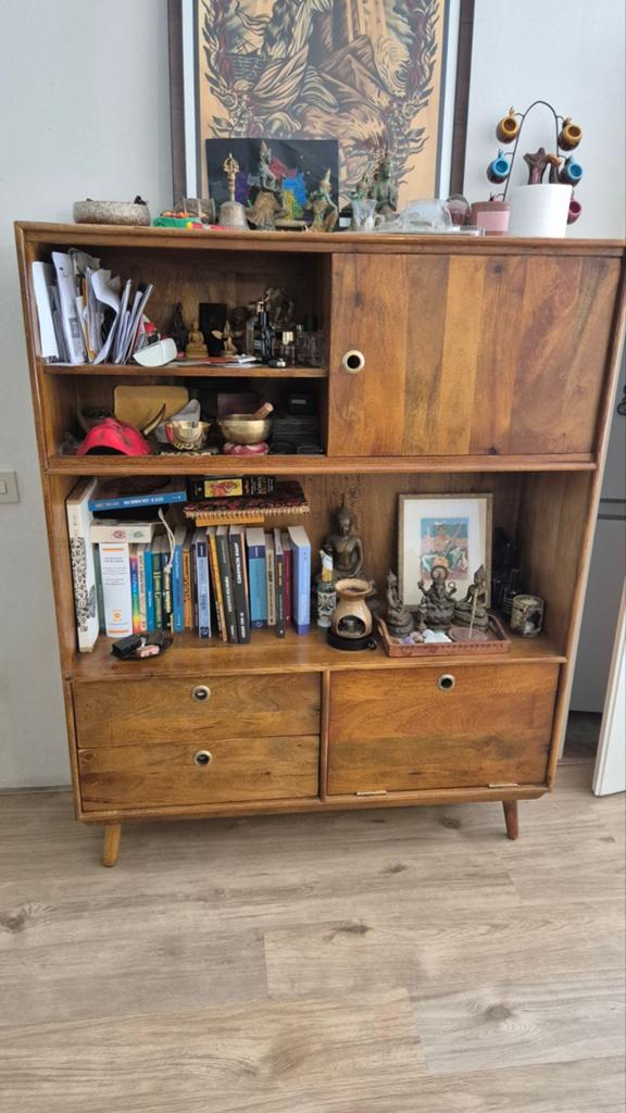 Mangohouten tv meubel, tafel en kast., Huis en Inrichting, Complete inboedels, Ophalen of Verzenden