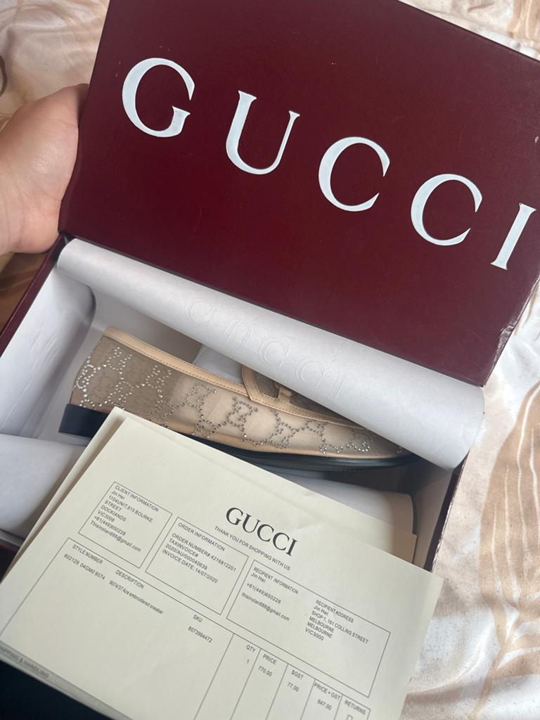 Gucci loafers instappers beige maat 37, Ophalen of Verzenden, Nieuw, Beige, Instappers