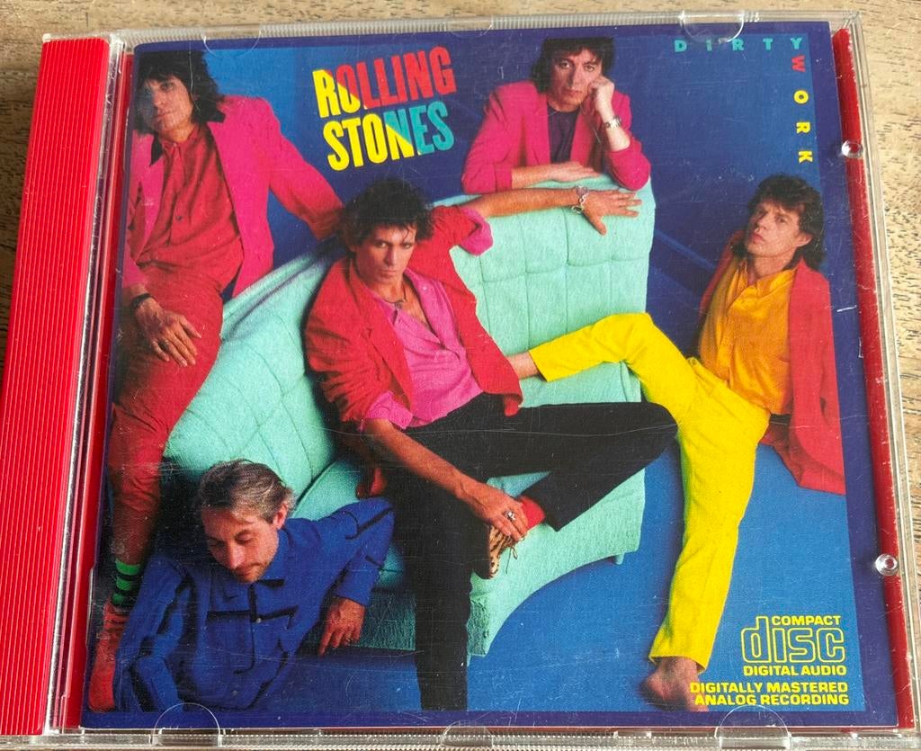 The Rolling Stones - Dirty Work CD (1986), Ophalen of Verzenden, 1980 - 1989