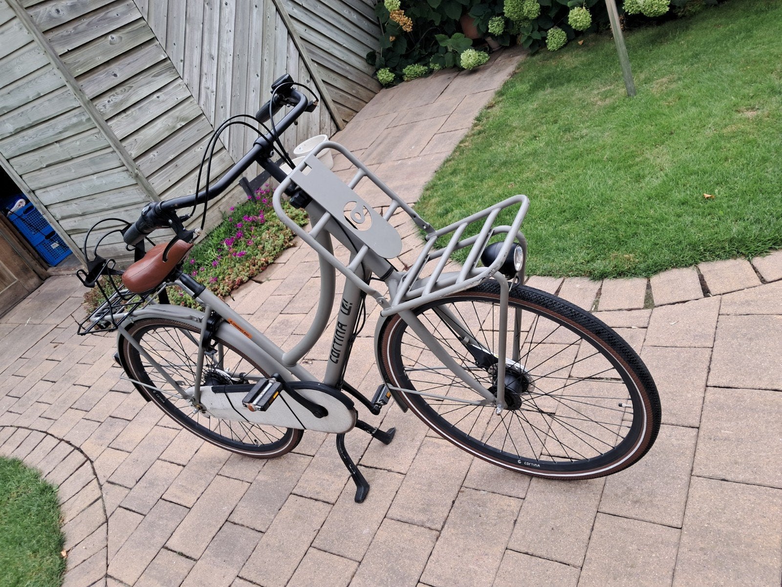 Cortina U4 Transportfiets Dames, Gebruikt, Versnellingen, 50 tot 53 cm, Schijfrem