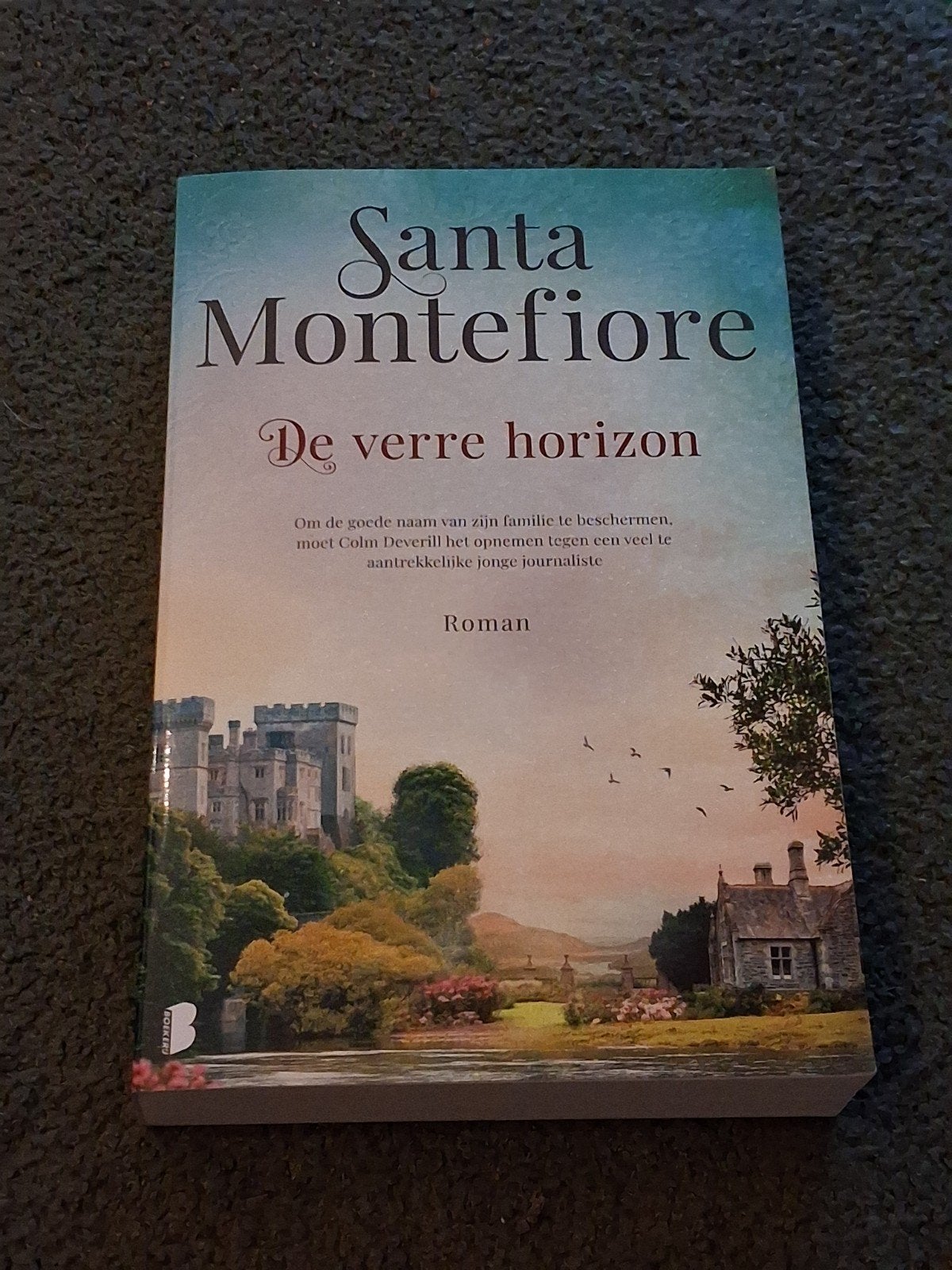 Santa Montefiore - De verre horizon (Roman), Boeken, Ophalen of Verzenden, Zo goed als nieuw, Santa Montefiore, Nederland