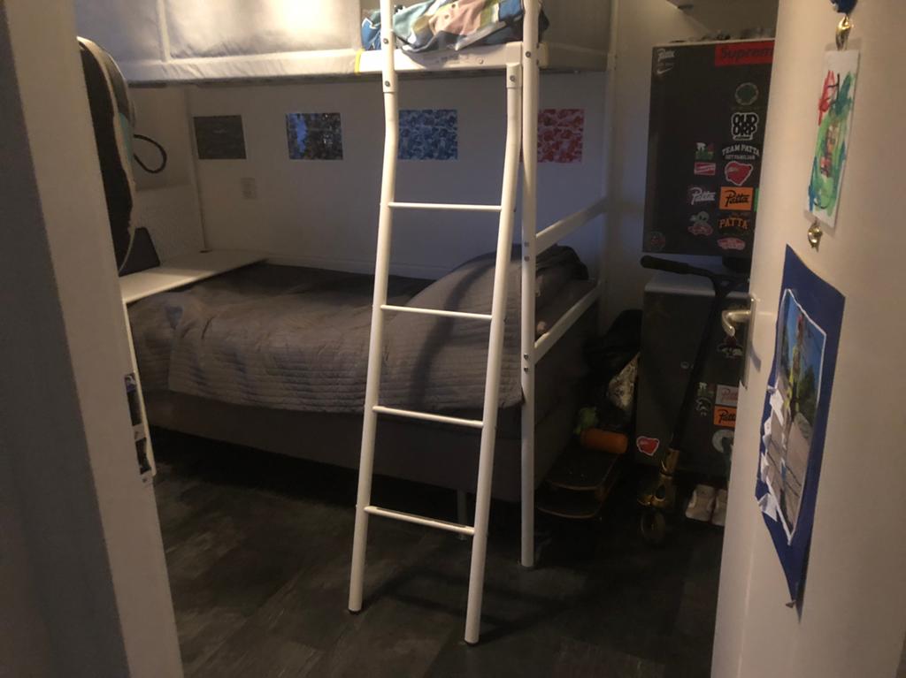 Hoogslaper ikea, Ophalen, Gebruikt, Eenpersoons, 90 cm
