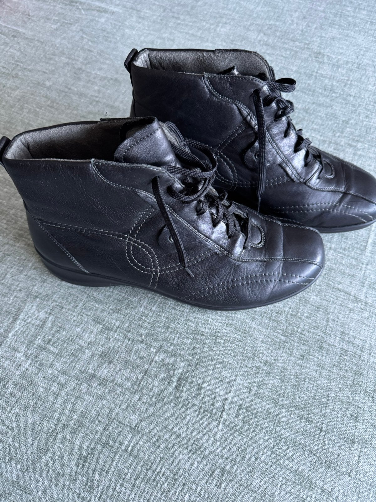 Durea schoenen laarsjes zwart wijdte K + maat 6 1/2, Kleding | Dames, Schoenen, Ophalen of Verzenden, Zo goed als nieuw, Zwart