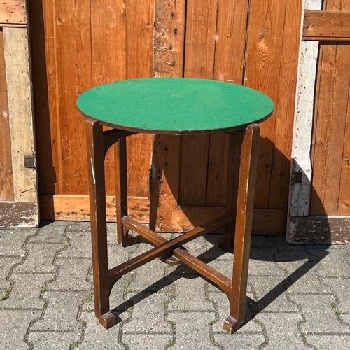 Bridgetafel kaart poker tafel opklapbaar Engeland Ø 60 cm, Ophalen of Verzenden