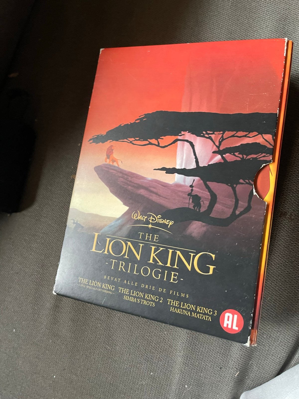The Lion King Trilogie - Disney DVD Boxset, Animatie, Verzamelbox, Alle leeftijden, Nederlands