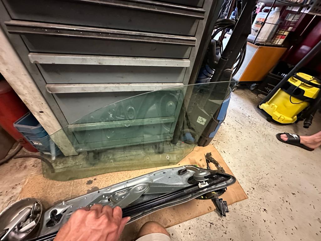 Volvo XC70 rechter zij ruit voor 8693974, Ophalen, Gebruikt, Volvo