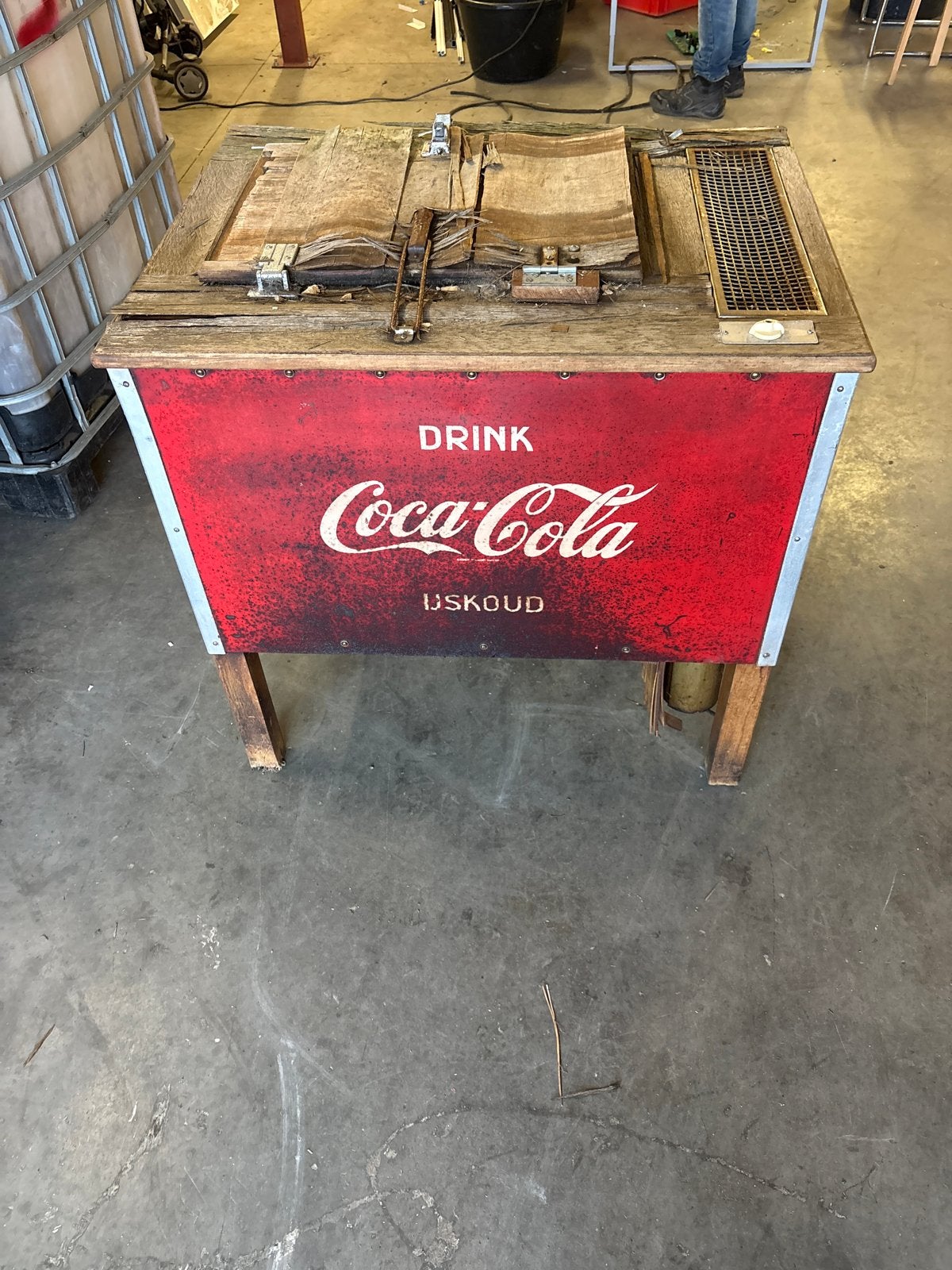 Vintage Coca-Cola Koelbox - Silo Kühltrue, Ophalen