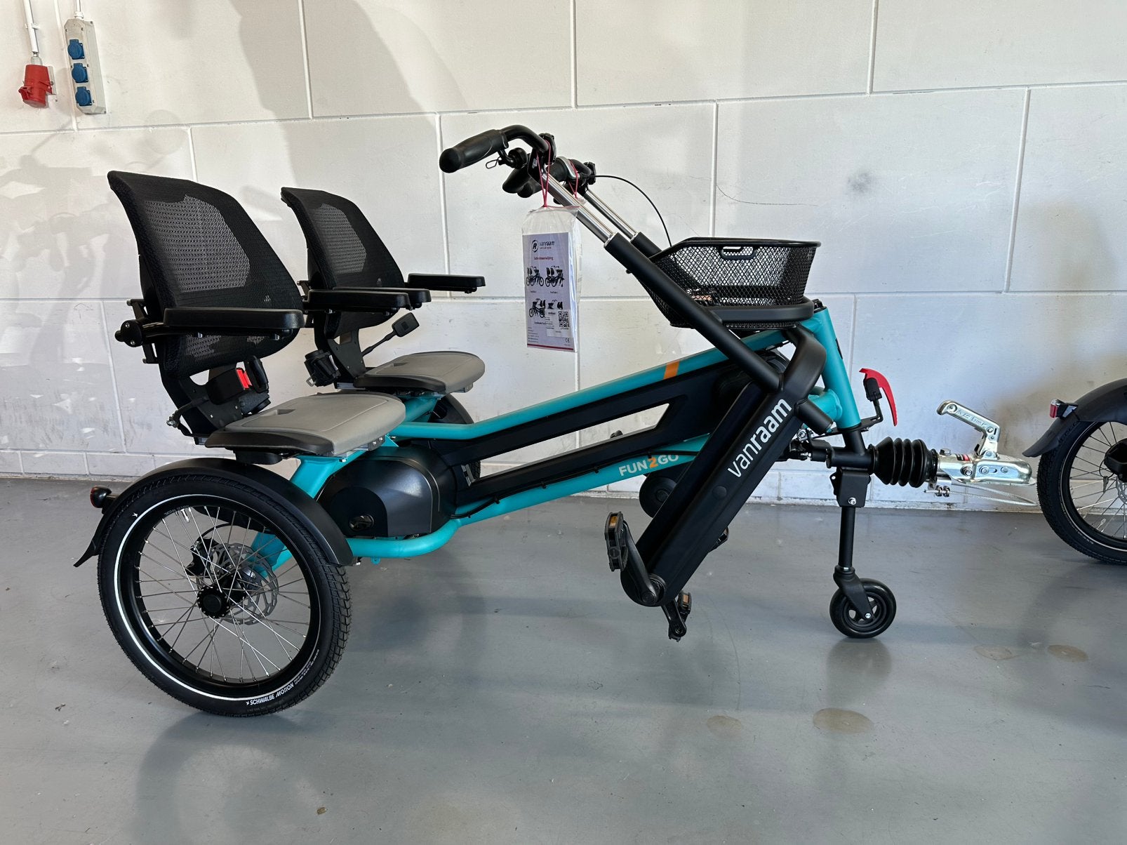 Nieuw! Aanhanger FunTrain voor Van Raam Fun2Go, veel opties!, Ophalen of Verzenden, Nieuw, Schijfrem