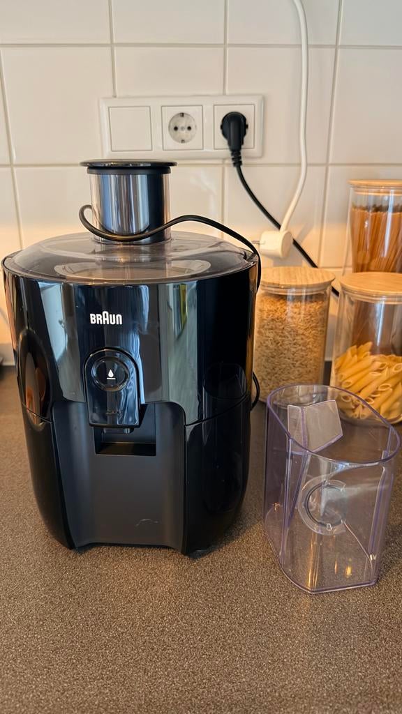 Braun Sapcentrifuge - Vers sap in een handomdraai, Witgoed en Apparatuur, Juicers, Gebruikt, Sapcentrifuge, Elektrisch, Ophalen