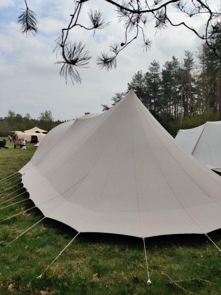 tent, Caravans en Kamperen, Tenten, tot en met 4, Gebruikt, Ophalen