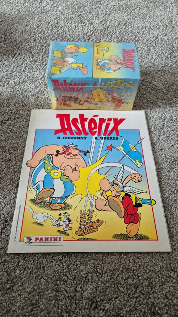 Panini Asterix Leeg Album + Sealed Box 100 Zakjes, Verzenden, Nieuw, Meerdere stickers
