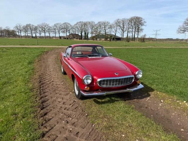 Volvo P1800 P1800 S (bj 1966), Auto's, Oldtimers, Lederen bekleding, Zwart, Overige carrosserieën, Bedrijf
