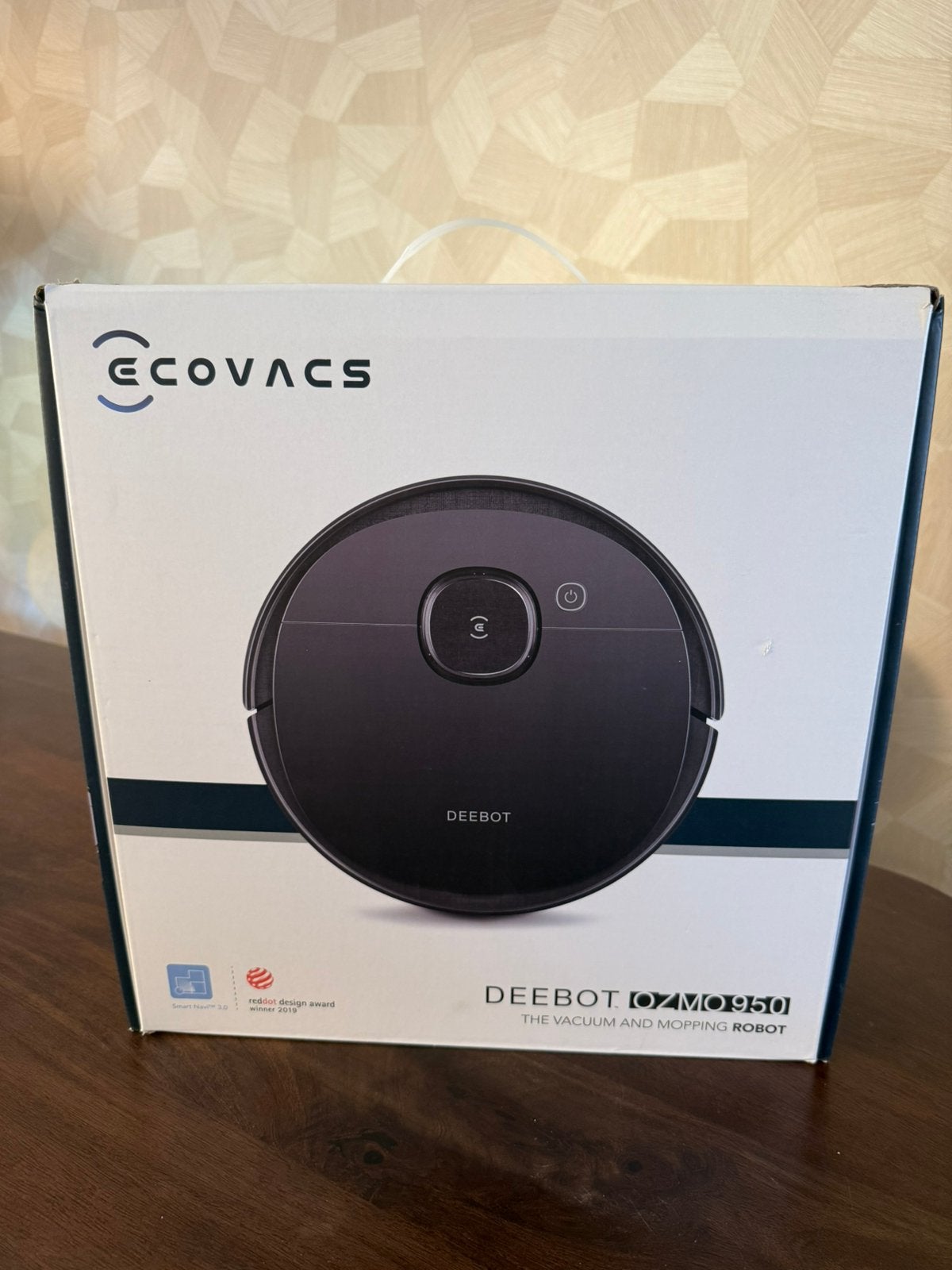 ECOVACS Deebot OZMO 950 Robotstofzuiger & Dweil, Bijna nieuw, Ophalen, Zo goed als nieuw, Robotstofzuiger