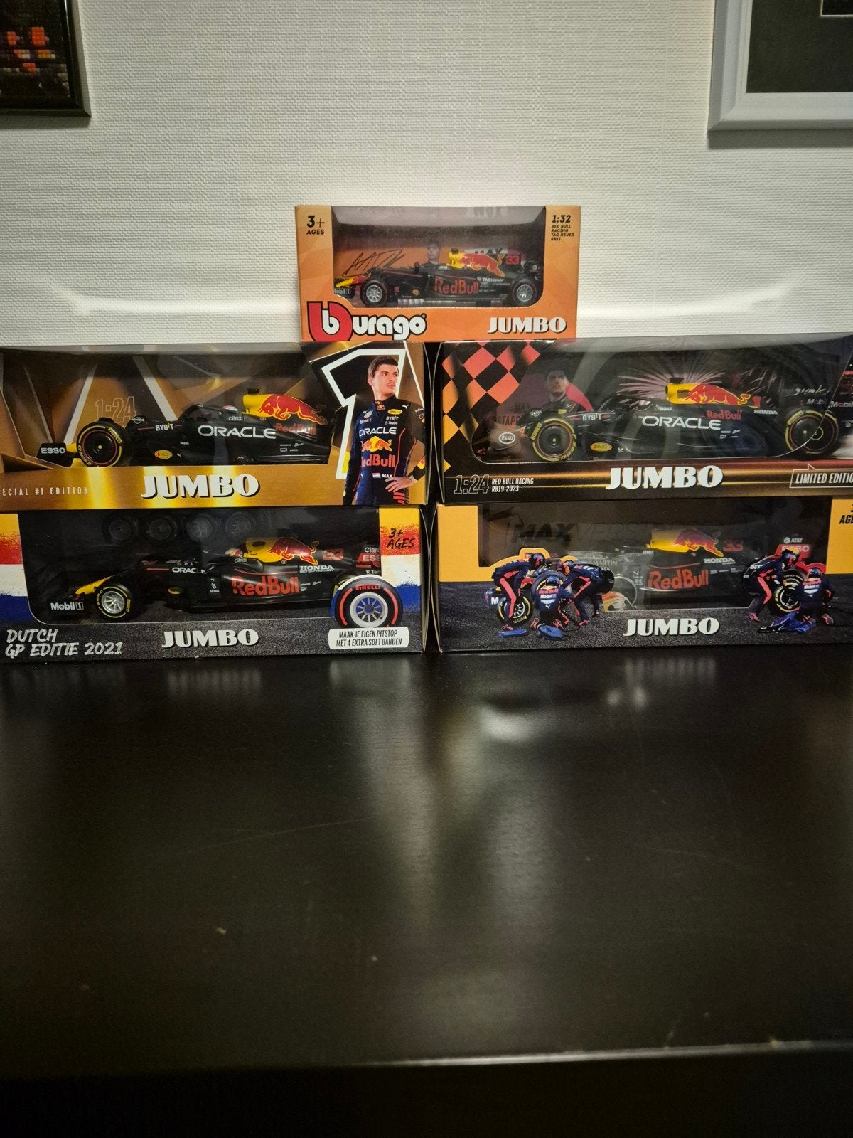 schaalmodel auto's max verstappen., Ophalen, Auto, Overige merken
