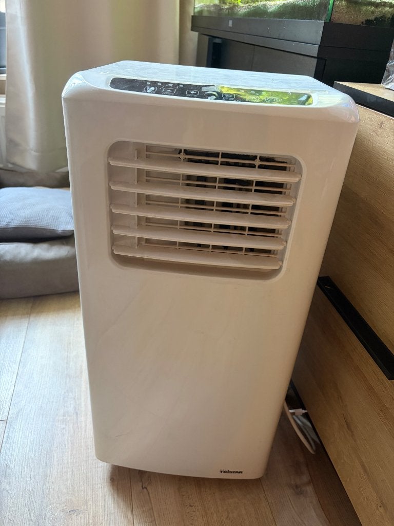 Mobiele airco , ZIE BESCHIJVING, Ophalen, Gebruikt, Minder dan 60 m³, 3 snelheden of meer