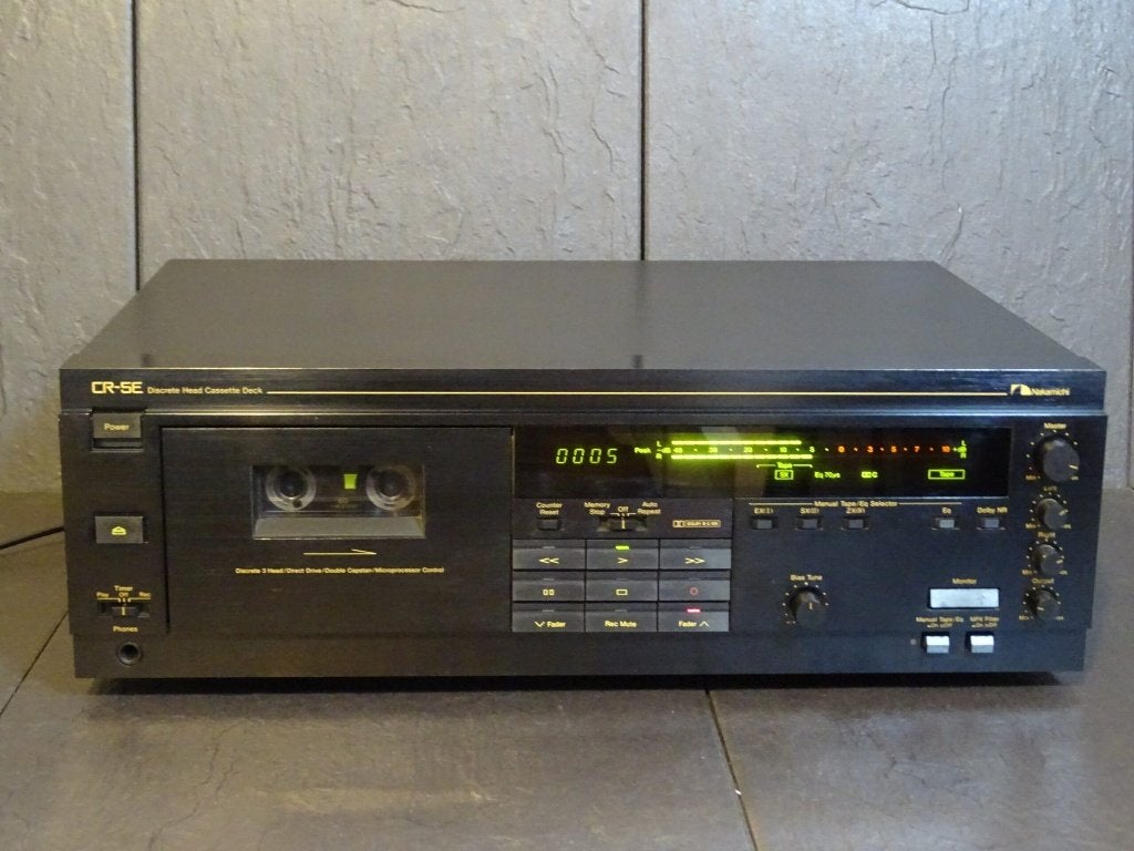 Nakamichi CR-5E - 100% door Tom van der Hoff juni 2026, Ophalen, Enkel, Overige merken, Tiptoetsen