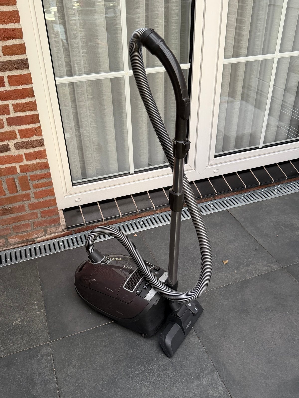 Miele Sledestofzuiger met FiberTeQ mondstuk, Stofzak, Gebruikt, Ophalen of Verzenden, Miele