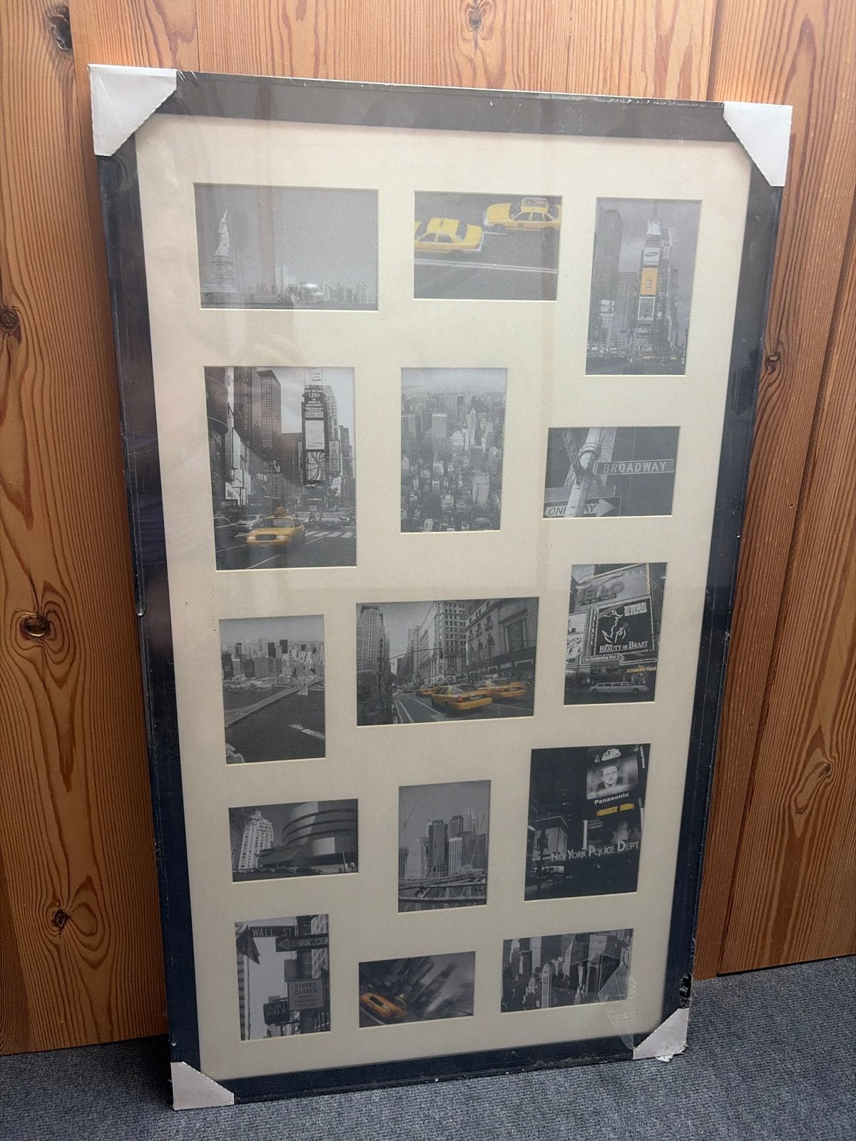 GRATISCollagefotolijst New York 50x90cm Nieuw in verpakking, Ophalen, Nieuw, Collagelijst, Met afbeelding