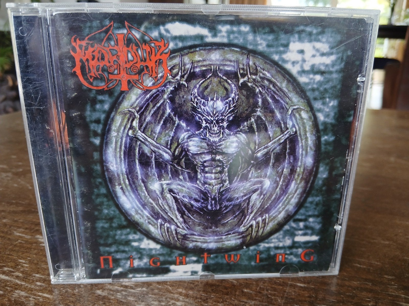 Marduk - Nightwing & Panzer division cd, Gebruikt, Death metal, Ophalen of Verzenden, Inclusief doosje