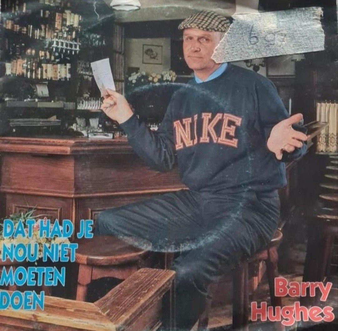BARRY HUGHES - DAT HAD JE NOU NIET MOETEN DOEN, Ophalen of Verzenden, Gebruikt, Nederlandstalig