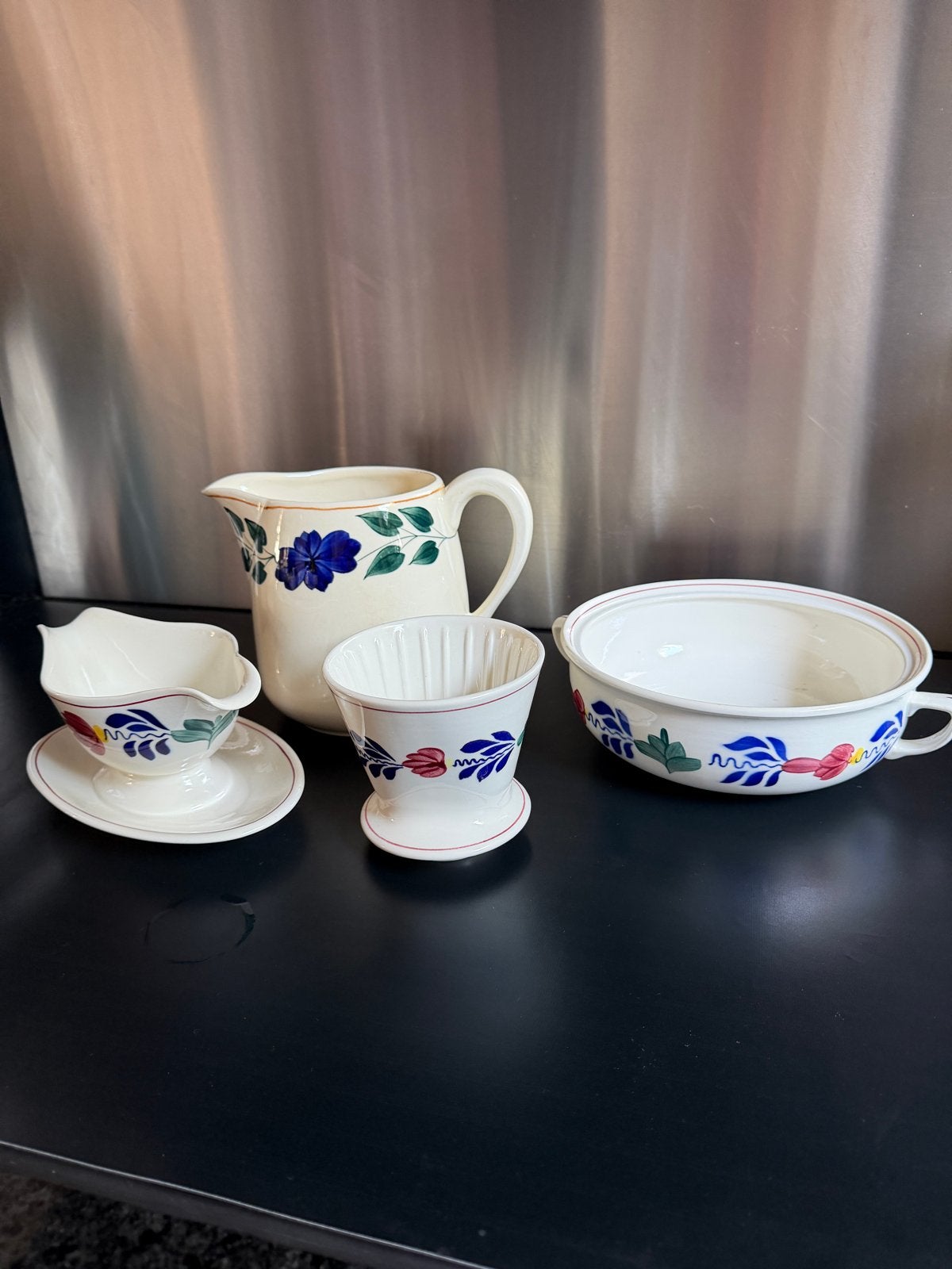 Juskom/ koffiefilter / kan en opdienschaal, Ophalen