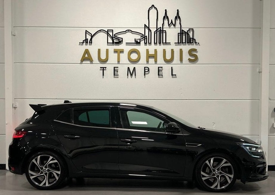 Renault Mégane 1.6 TCe GT Airco Cruise Climate Stoelverw He, Gebruikt, 4 cilinders, 1650 kg, Zwart