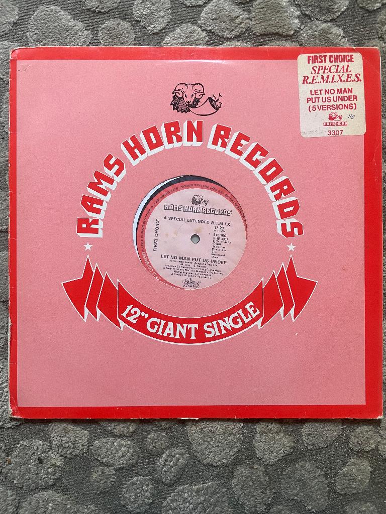 First Choice – Let No Man Put Asunder (12" Maxi). G, Gebruikt, 1980 - 1989, Ophalen of Verzenden, Disco