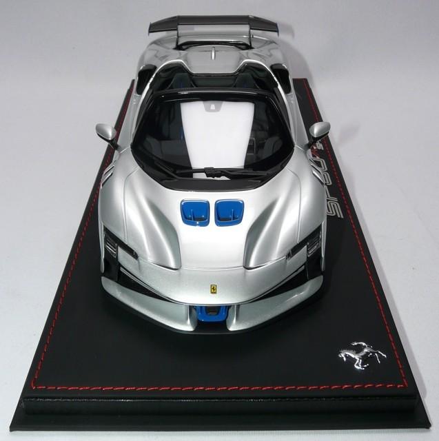 Ferrari SF90 XX Spider Zilver 1:18 P18238G van BBR, Ophalen of Verzenden, Nieuw, Auto, Overige merken