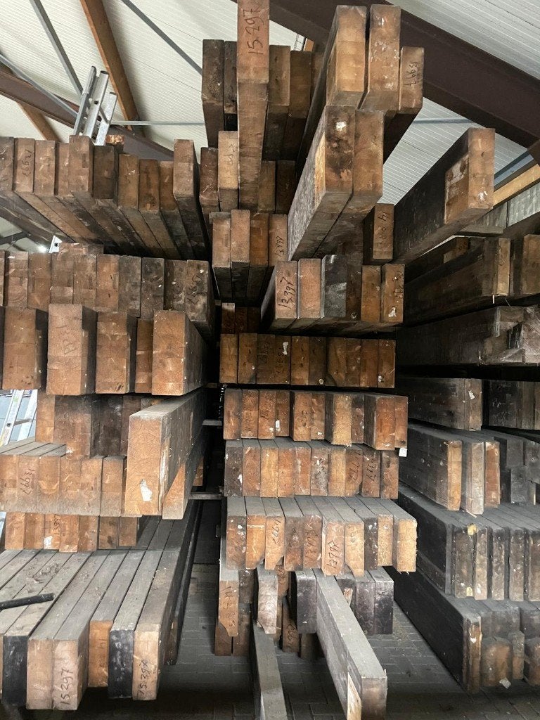 Vuren hout balken, Gelamineerd hout, Grote partij, 1 Partij, Ophalen of Verzenden, Gebruikt, 250 cm of meer, Balken