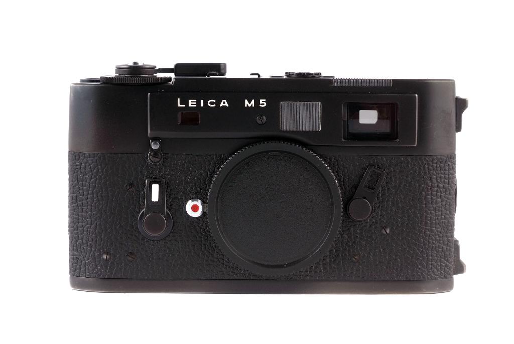 Leica m5 black – 2 jaar garantie, Leica, Ophalen of Verzenden, Zo goed als nieuw, N