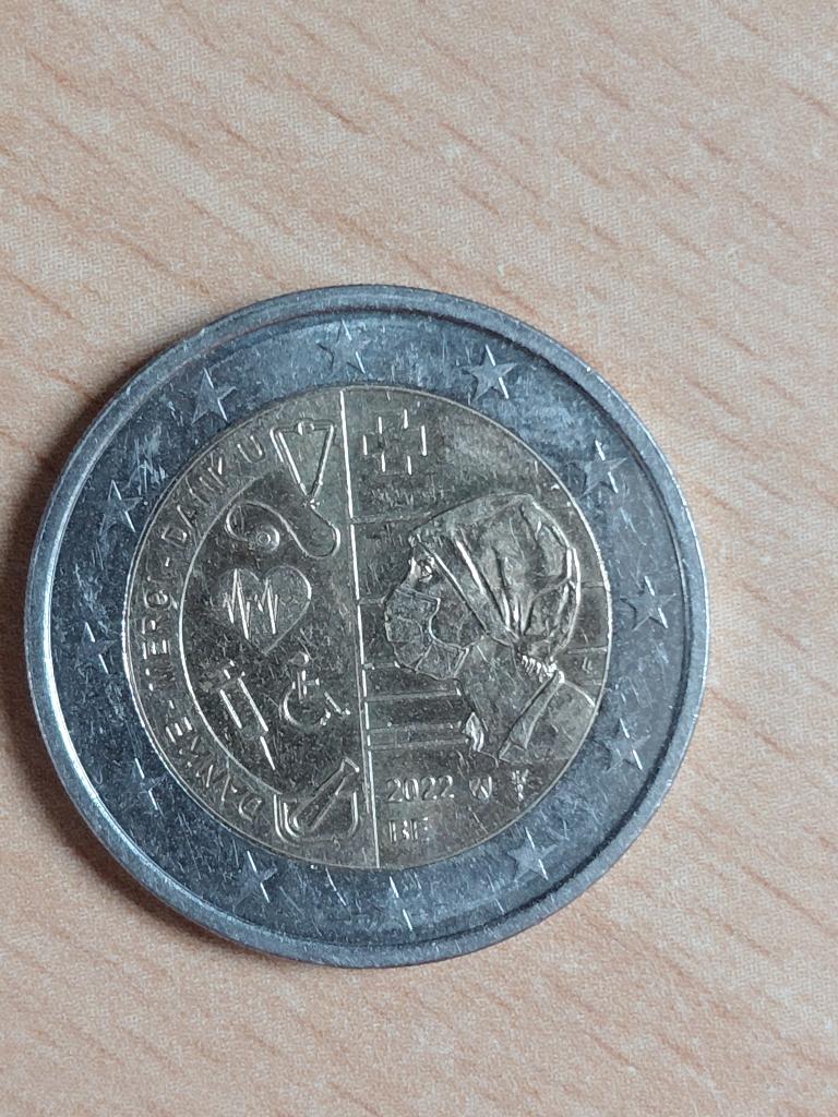 2 Euro munt België 2022 covid, Postzegels en Munten, Munten | Europa | Euromunten, Ophalen of Verzenden, België, 2 euro, Losse munt
