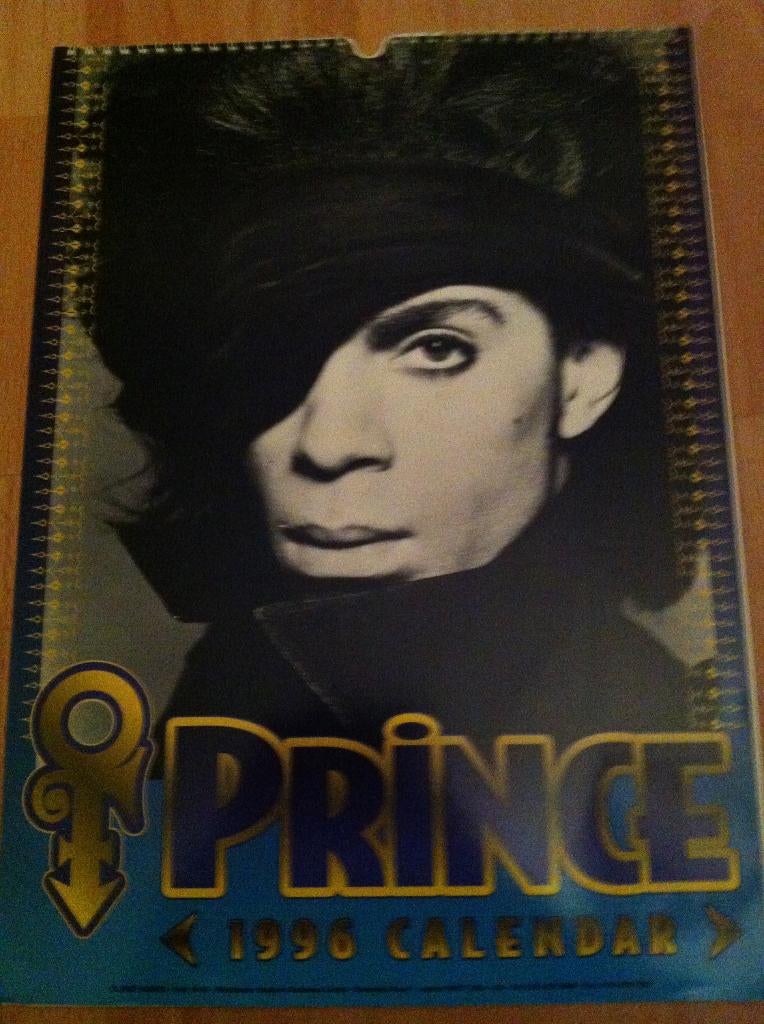 Prince 1996 kalender, Verzamelen, Ophalen of Verzenden, Zo goed als nieuw, Overige typen