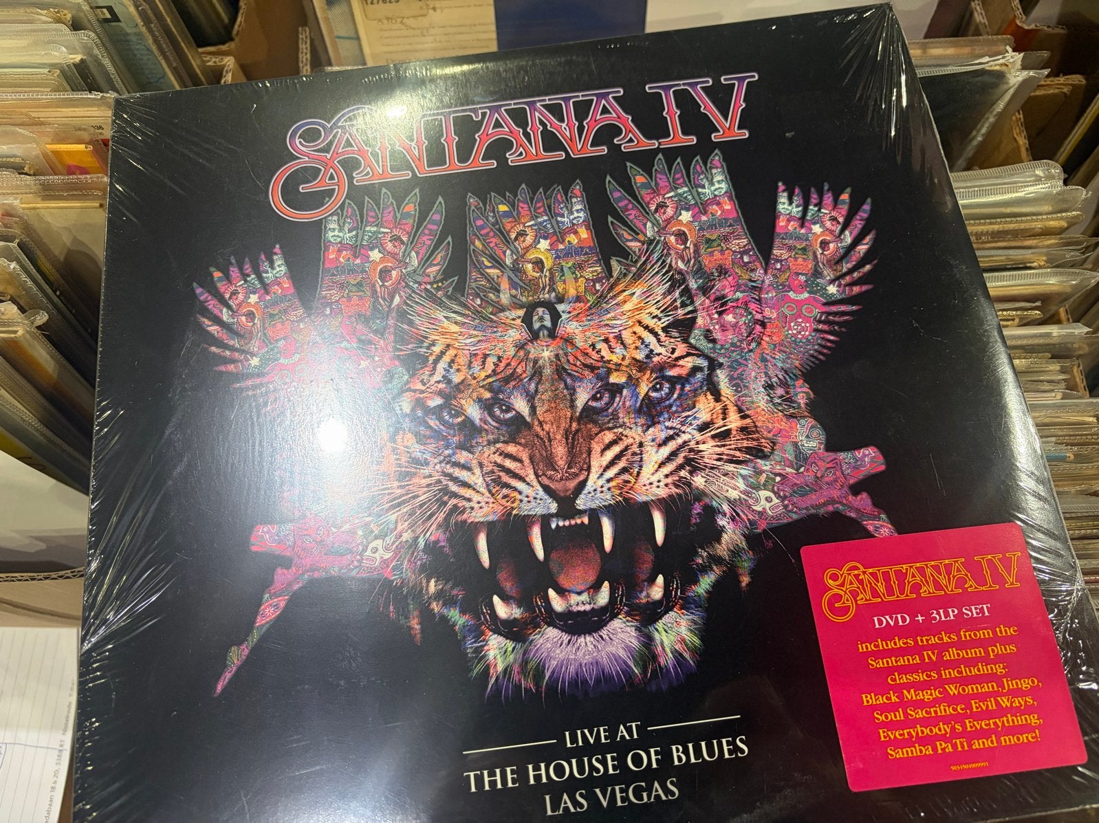 Santana IV Live at the House of Blues Las Vegas (Nieuw), LP, Geseald, Ophalen of Verzenden, Classic Rock