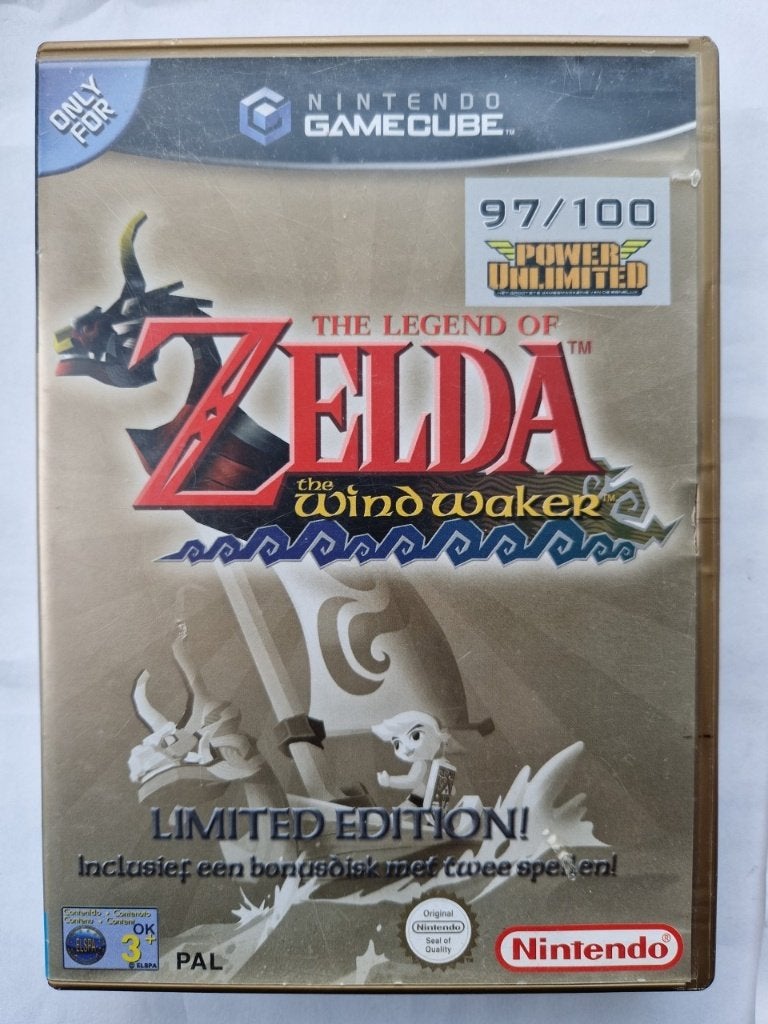 ZELDA the wind waker LIMITED EDITION, Gebruikt, 1 speler, Racen en Vliegen, Ophalen of Verzenden
