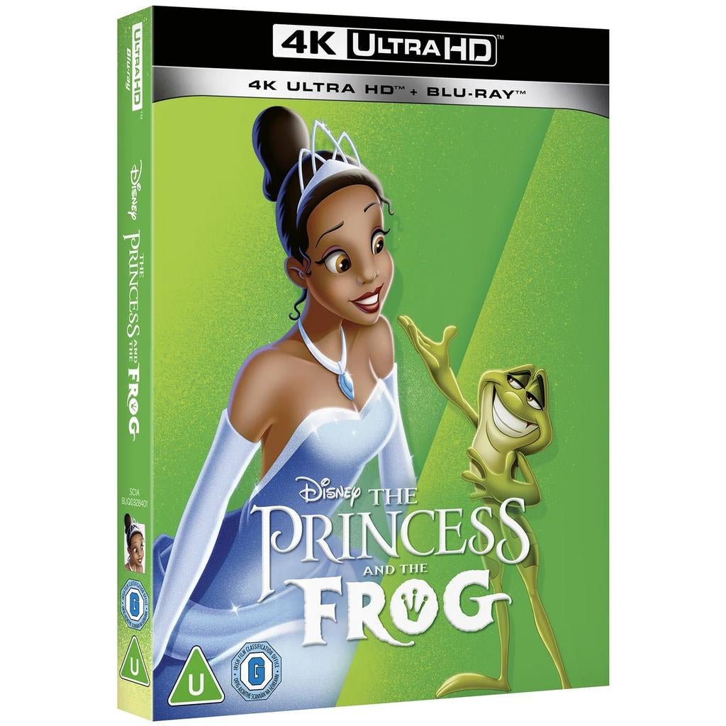The Princess and the Frog 4K UHD Blu-Ray UK (Geseald) Slip, Ophalen of Verzenden, Nieuw in verpakking, Actie
