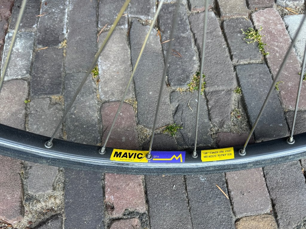 Mavic wielen en velgen voor klassieke racefietsen, Fietsen en Brommers, Fietsonderdelen, Gebruikt, Aluminium, Mavic, Racefiets