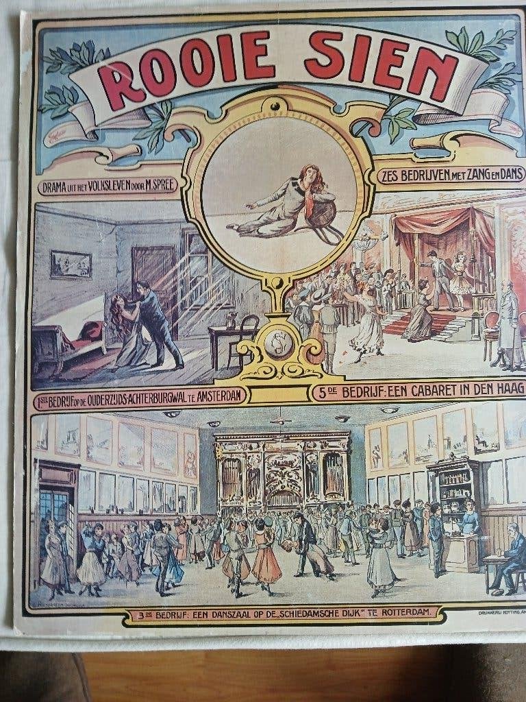 oude reclameposters, Ophalen of Verzenden, A1 t/m A3, Reclame, Rechthoekig Staand