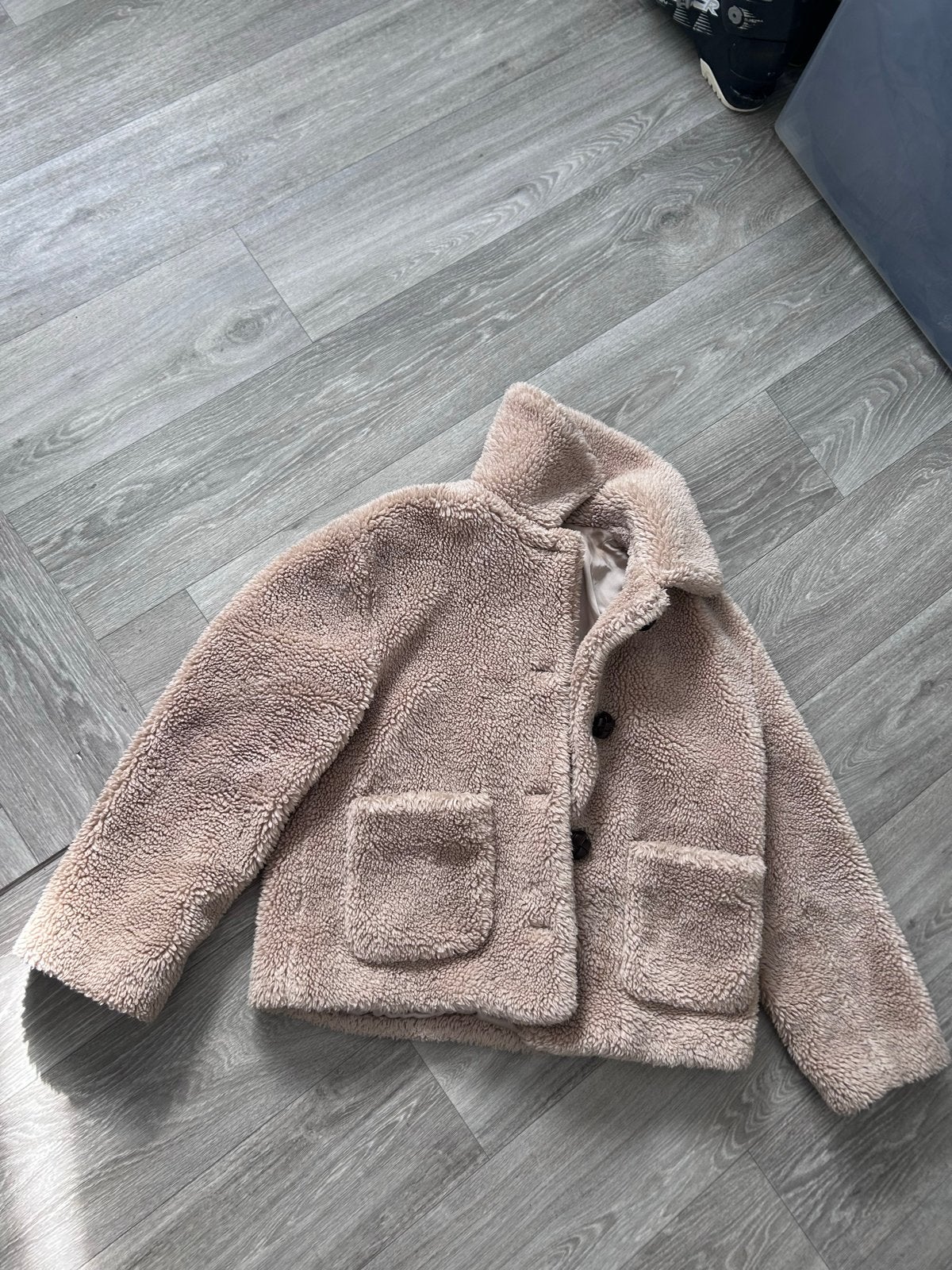 Zara dames XS teddy jasje, Kleding | Dames, Ophalen of Verzenden, Zo goed als nieuw, Maat 34 (XS) of kleiner, Beige