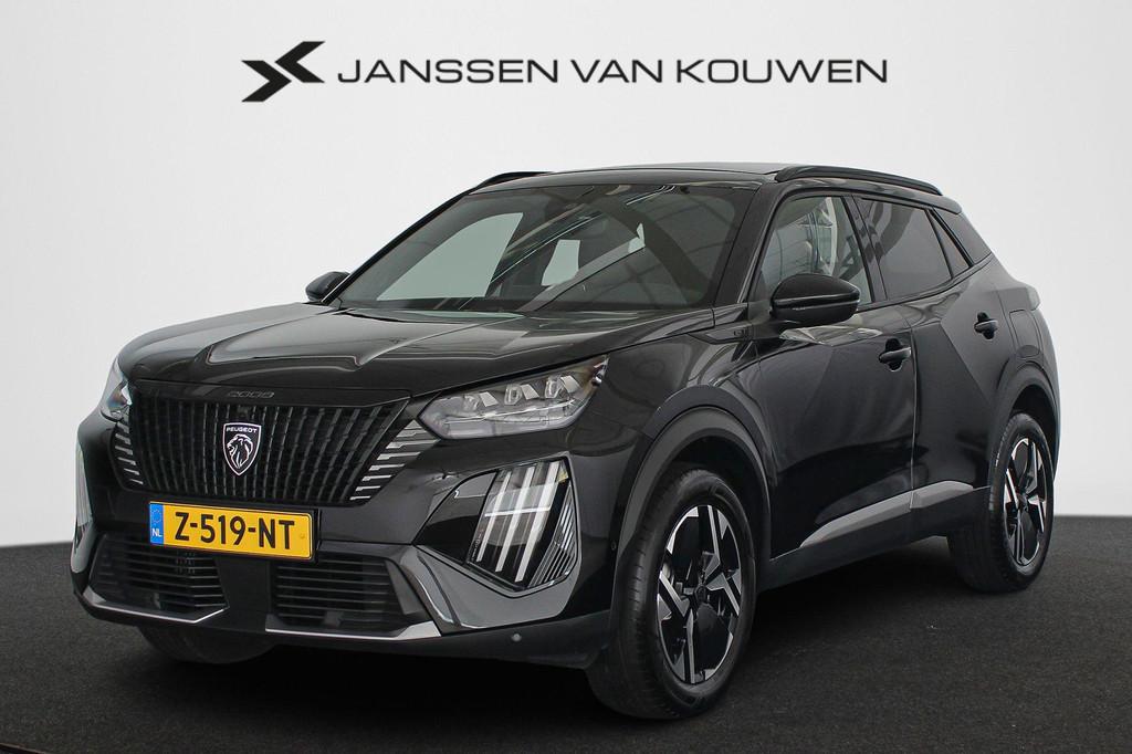 Peugeot 2008 1.2 PureTech 130 GT Panoramadak Trekhaak, Gebruikt, Euro 6, 1199 cc, Leder en Stof