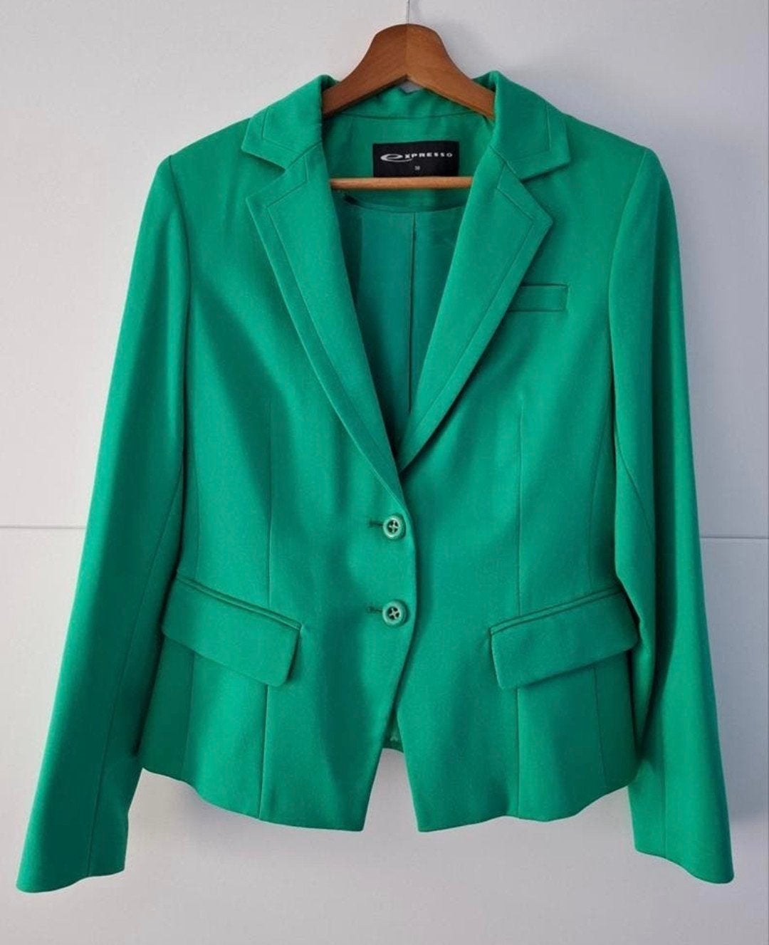 Supermooie groene blazer Expresso maat 38, Maat 38/40 (M), Expresso, Ophalen of Verzenden, Zo goed als nieuw