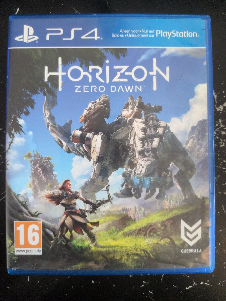 Horizon Zero Dawn PS4 - Zo goed als nieuw, Avontuur en Actie, 1 speler, Ophalen of Verzenden, Zo goed als nieuw