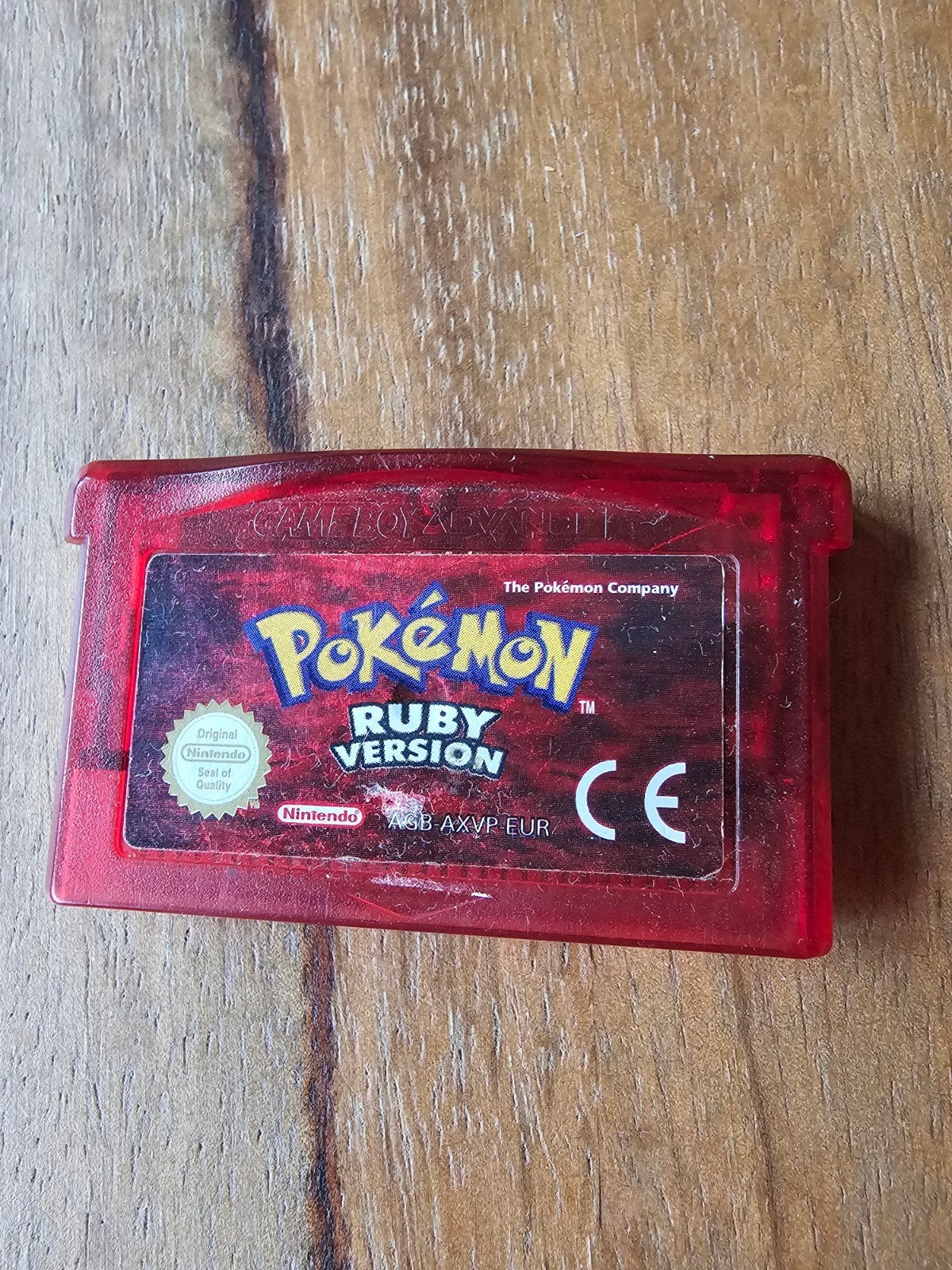 Pokémon Ruby Origineel, Spelcomputers en Games, Nintendo, Gebruikt, 1 speler, Nintendo of Europe GmbH, Herriotstrasse 4, 60528 Frankfurt am Main, Duitsland