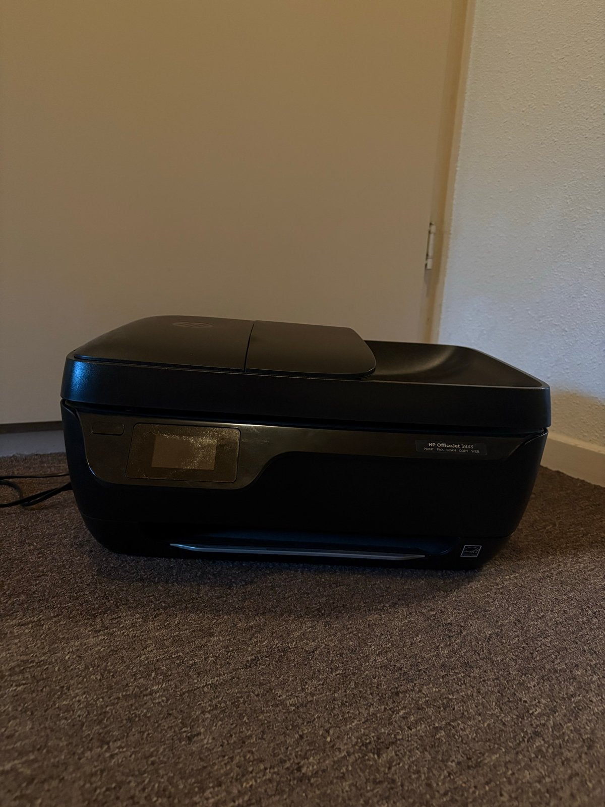 HP OfficeJet 3830 All-in-One Printer, Computers en Software, Printers, Gebruikt, Faxen, Inkjetprinter, All-in-one